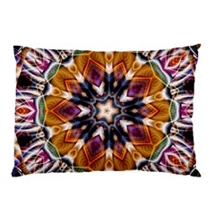 Kaleidoscope Pattern Kaleydograf Pillow Case (two Sides) by Simbadda