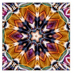 Kaleidoscope Pattern Kaleydograf Large Satin Scarf (square) by Simbadda