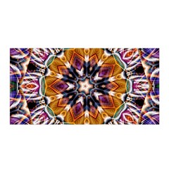 Kaleidoscope Pattern Kaleydograf Satin Wrap by Simbadda