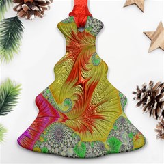 Fractal Artwork Fractal Artwork Christmas Tree Ornament (two Sides)