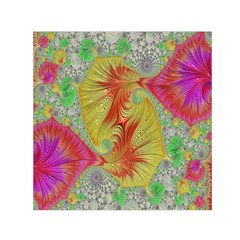 Fractal Artwork Fractal Artwork Small Satin Scarf (square) by Simbadda