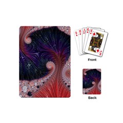 Fractal Art Artwork Design Playing Cards (mini)