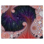 Fractal Art Artwork Design Double Sided Flano Blanket (Medium)  60 x50  Blanket Front