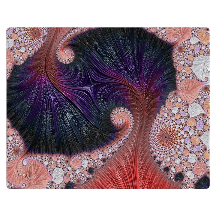 Fractal Art Artwork Design Double Sided Flano Blanket (Medium) 