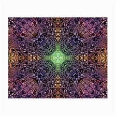 Mandala Carpet Pattern Geometry Small Glasses Cloth by Simbadda