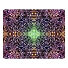 Mandala Carpet Pattern Geometry Double Sided Flano Blanket (large)  by Simbadda