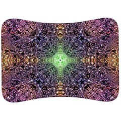 Mandala Carpet Pattern Geometry Velour Seat Head Rest Cushion