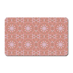 Vintage Abstract Background Mandala Magnet (rectangular) by Simbadda