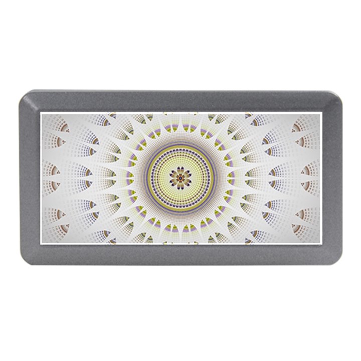 Mandala Fractal Decorative Memory Card Reader (Mini)