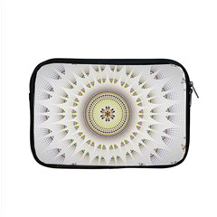 Mandala Fractal Decorative Apple Macbook Pro 15  Zipper Case by Simbadda