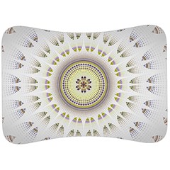 Mandala Fractal Decorative Velour Seat Head Rest Cushion