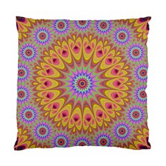 Geometric Flower Oriental Ornament Standard Cushion Case (two Sides)