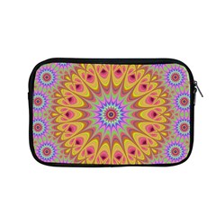 Geometric Flower Oriental Ornament Apple Macbook Pro 13  Zipper Case by Simbadda