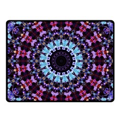 Kaleidoscope Shape Abstract Design Fleece Blanket (small) by Simbadda