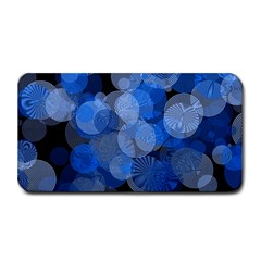 Circle Rings Abstract Optics Medium Bar Mats by Simbadda