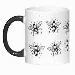 Pop Art  Bee Pattern Morph Mugs by Valentinaart