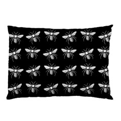 Pop Art  Bee Pattern Pillow Case by Valentinaart