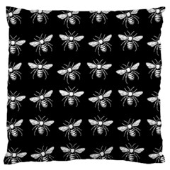 Pop Art  Bee Pattern Large Cushion Case (two Sides) by Valentinaart