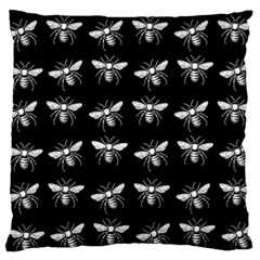 Pop Art  Bee Pattern Large Flano Cushion Case (two Sides)