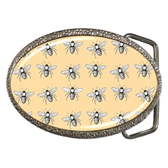 Pop Art  Bee Pattern Belt Buckles