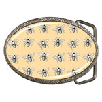 Pop Art  Bee Pattern Belt Buckles Front