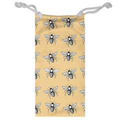 Pop Art  Bee Pattern Jewelry Bag