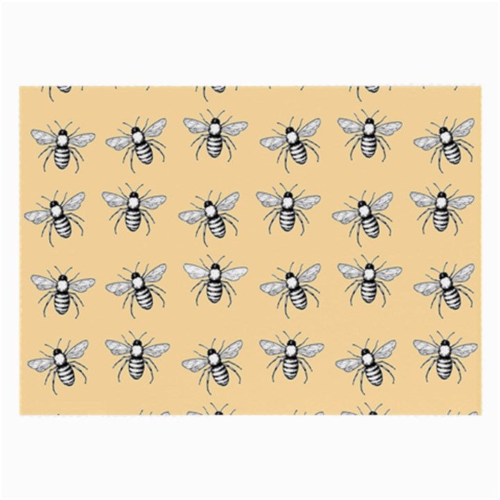 Pop Art  Bee Pattern Large Glasses Cloth (2-Side)