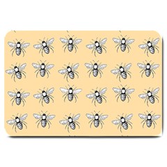 Pop Art  Bee Pattern Large Doormat 