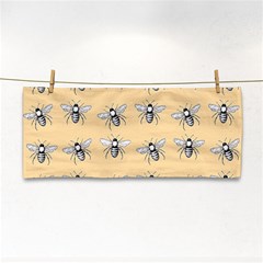 Pop Art  Bee Pattern Hand Towel