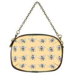 Pop Art  Bee Pattern Chain Purse (One Side)