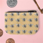 Pop Art  Bee Pattern Mini Coin Purse Back