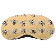 Pop Art  Bee Pattern Sleeping Masks