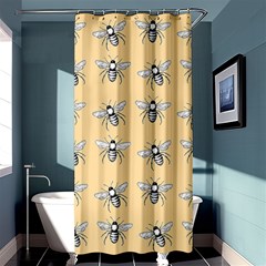 Pop Art  Bee Pattern Shower Curtain 36  x 72  (Stall) 