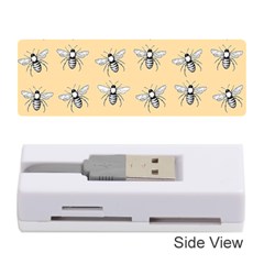 Pop Art  Bee Pattern Memory Card Reader (Stick)