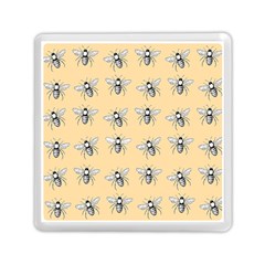 Pop Art  Bee Pattern Memory Card Reader (Square)