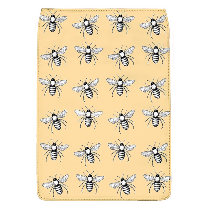 Pop Art  Bee Pattern Removable Flap Cover (L)