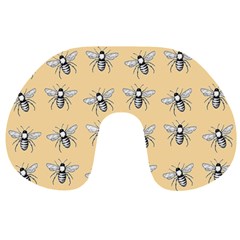 Pop Art  Bee Pattern Travel Neck Pillows