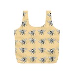 Pop Art  Bee Pattern Full Print Recycle Bag (S) Front