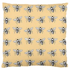 Pop Art  Bee Pattern Standard Flano Cushion Case (Two Sides)