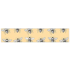 Pop Art  Bee Pattern Small Flano Scarf