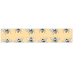 Pop Art  Bee Pattern Large Flano Scarf 