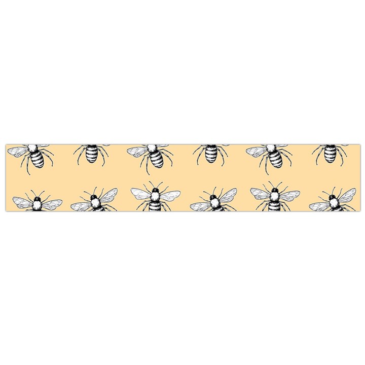 Pop Art  Bee Pattern Large Flano Scarf 