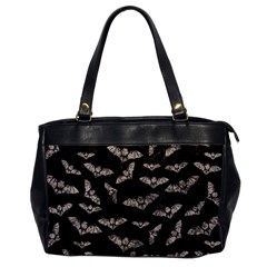 Vintage Halloween Bat Pattern Oversize Office Handbag by Valentinaart