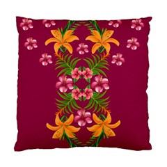 Blossom Yellow Flower Yellow Summer Standard Cushion Case (one Side)