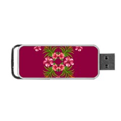 Blossom Yellow Flower Yellow Summer Portable Usb Flash (one Side) by Simbadda