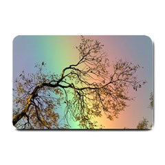 Rainbow Branch Boxer Shorts Small Doormat  by Simbadda