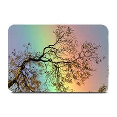 Rainbow Branch Boxer Shorts Plate Mats by Simbadda