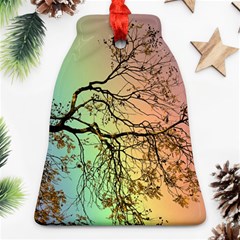 Rainbow Branch Boxer Shorts Ornament (bell) by Simbadda