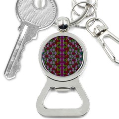 Floral Climbing To The Sky For Ornate Decorative Happiness Bottle Opener Key Chains by pepitasart