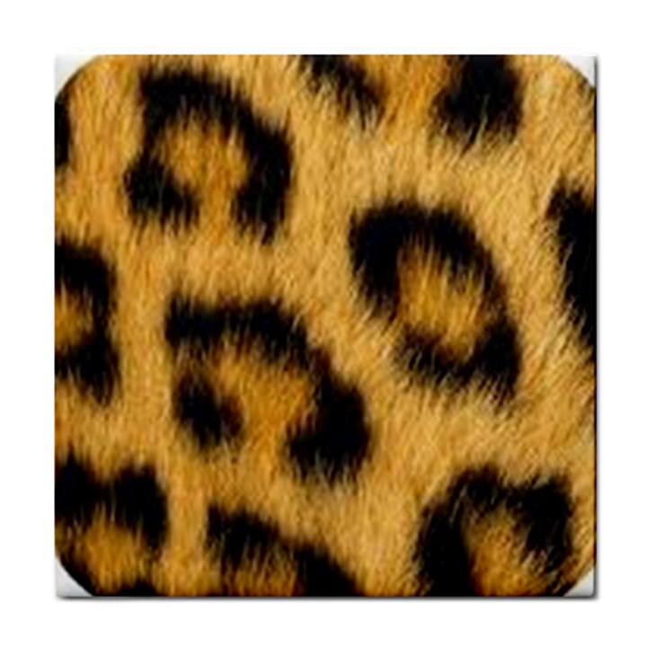 Animal print Leopard Tile Coasters